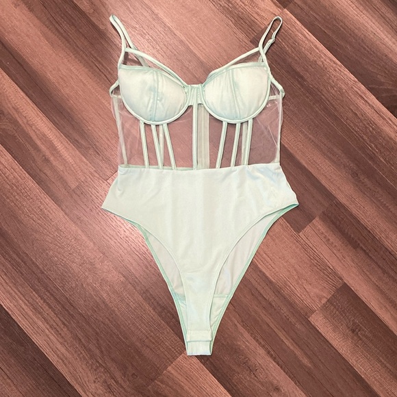 AKIRA Tops - Akira| Women’s Mint BodySuit